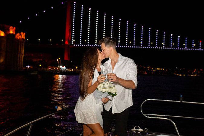 Propuesta de Matrimonio en un Yate